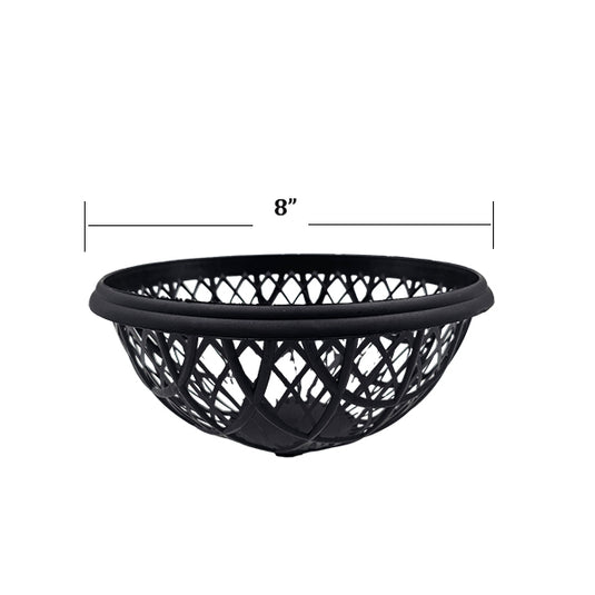 Orchid Net Pot Black/White
