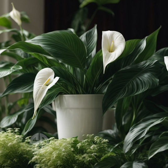 Spathiphyllum - Peace Lily Giffy potted
